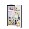 Vertikaler Kühlschrank Retro Vintage Schwarz 218L RF218RNA++ FrigeluX