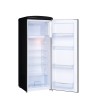 Vertikaler Kühlschrank Retro Vintage Schwarz 218L RF218RNA++ FrigeluX