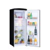 Vertikaler Kühlschrank Retro Vintage Schwarz 218L RF218RNA++ FrigeluX