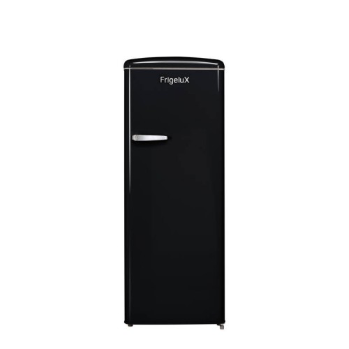 Vertikaler Kühlschrank Retro Vintage Schwarz 218L RF218RNA++ FrigeluX