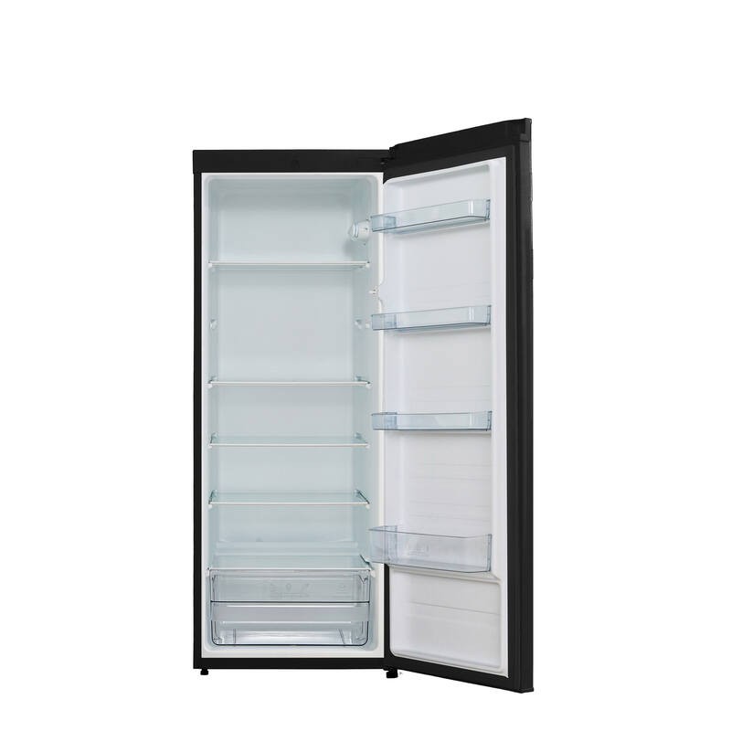 Schwarzer vertikaler Kühlschrank RA235NE 230L - FrigeluX