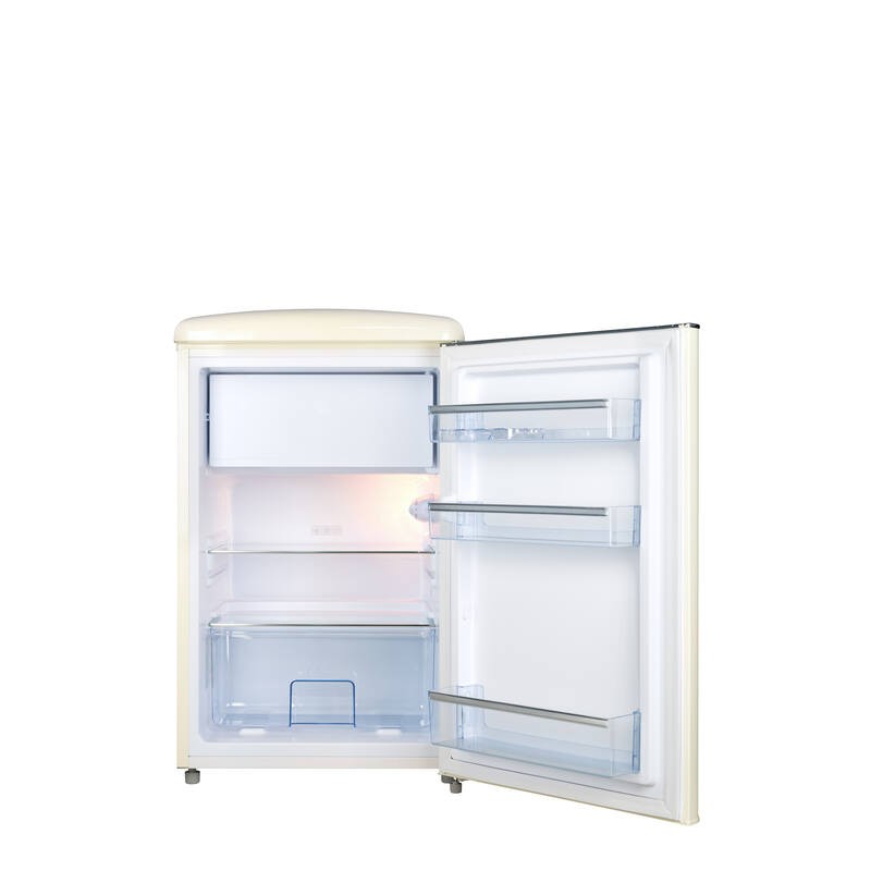 Retro Vintage Creme Tischkühlschrank 108L R4TT108RCE - FrigeluX