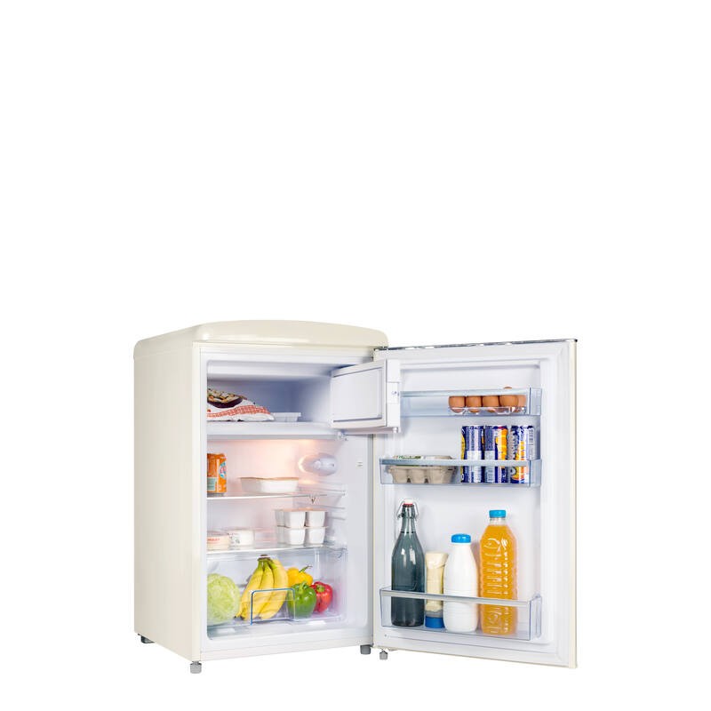 Retro Vintage Creme Tischkühlschrank 108L R4TT108RCE - FrigeluX