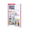 Retro Vintage Roter Kühlschrank 2 Türen RFDP246RRA++ 245L - Frigelux