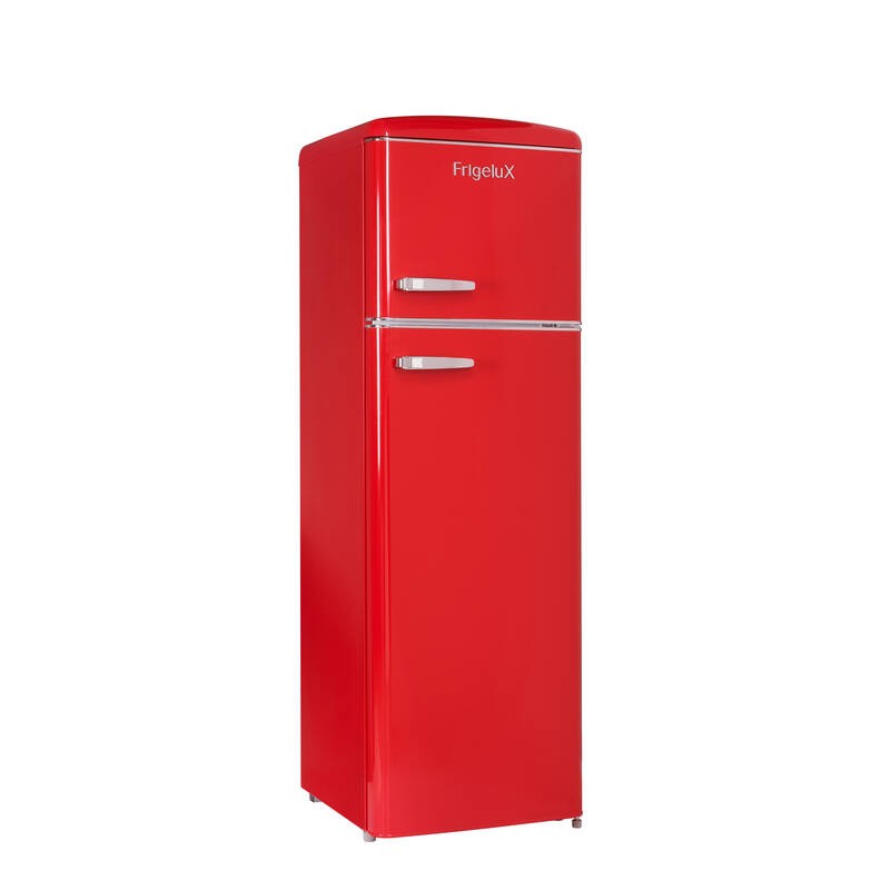 Retro Vintage Roter Kühlschrank 2 Türen RFDP246RRA++ 245L - Frigelux