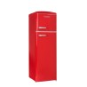 Retro Vintage Roter Kühlschrank 2 Türen RFDP246RRA++ 245L - Frigelux