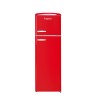 Retro Vintage Roter Kühlschrank 2 Türen RFDP246RRA++ 245L - Frigelux