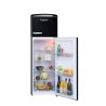 Retro Vintage Black Refrigerator 2 Doors RFDP246RNA++ 245L - FrigeluX