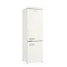 Retro Vintage Kombi-Kühlschrank Creme 244L CB255RCA++ FrigeluX