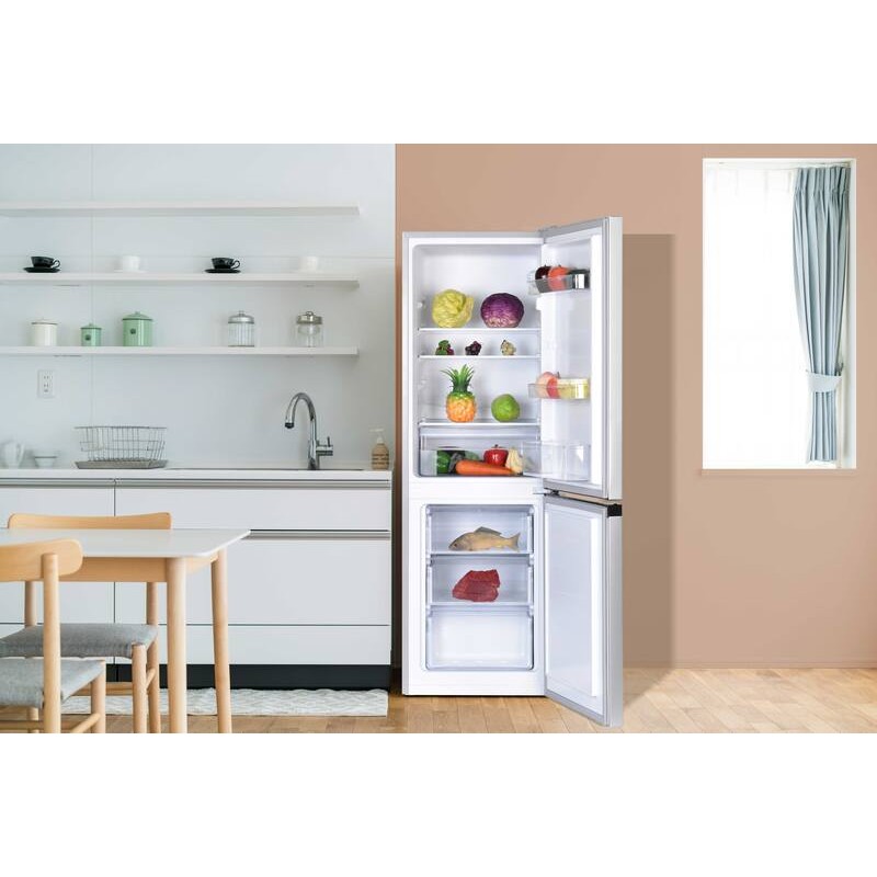 Grauer kombinierter Kühlschrank RC168SE 157L - FrigeluX