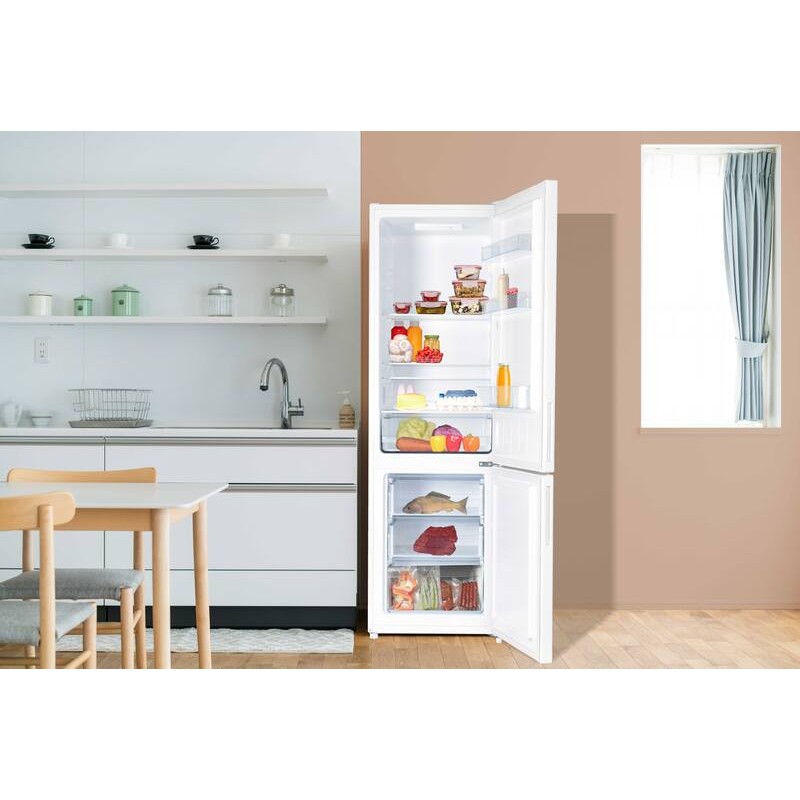 Weißer kombinierter Kühlschrank RC168BE 157L - FrigeluX