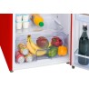 Retro Vintage Roter Kühlschrank 2 Türen RFDP246RRA++ 245L - Frigelux