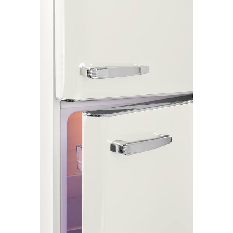 Retro Vintage Creme Kühlschrank 2 Türen RFDP246RCA++ 245L - FrigeluX