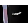 Vertikaler Kühlschrank Retro Vintage Schwarz 218L RF218RNA++ FrigeluX