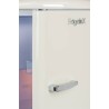 Vertikaler Retro Vintage Creme Kühlschrank 218L RF218RCA++ FrigeluX